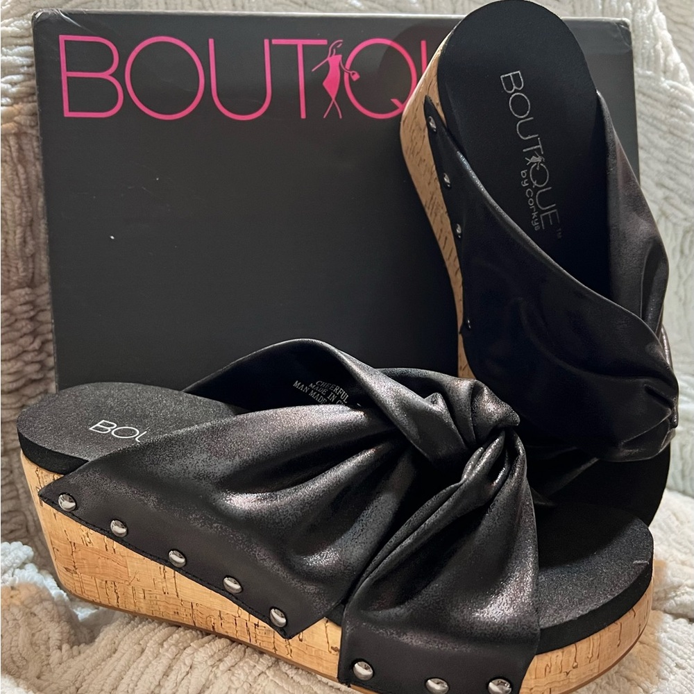Corkys Wedge Sandal size 7
